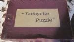 PUZZLE. "Une partie de cartes". "La Fayette Puzzle".  Environ...