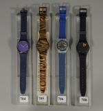 SWATCH BORGO NUOVO. GF 102.Pullman, 1987.Guide Swatchwatches p. 94.