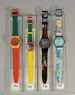 SWATCH MEDICI'S. GB 127.Rinascimento, 1989.Guide Swatchwatches p. 145.