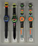 SWATCH ROTOR. GS 400.Calypso Beach et Devil's Run, 1986.Guide Swatchwatches...