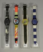 SWATCH ST. GERMAIN. GB 123.Paris-Alger, 1989.Guide Swatchwatches p. 130.