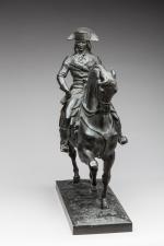 Louis BARYE (Paris, 1795-1875)Le Général Bonaparte. Bronze signé sur la...