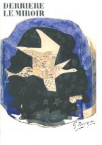 Georges BRAQUE (Argenteuil, 1882  - Paris, 1963)Oiseau, étoiles.Aquarelle, gouache...