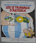 ASTERIX. 12 AFFICHES ET POSTERSAffiches de cinéma:-1970, Affiche Astérix le...