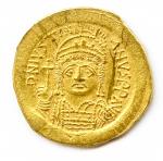Justinien Ier (527-565) Solidus (type C) frappé à Consgtantinople. Sear...