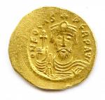 Phocas (602-610) Solidus frappé à Constantinople. Sear 618(4,36 g) Décentré....
