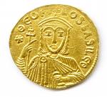 Théophile avec Michel II et Constantin (829-842) Solidus frappé à...