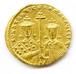 Constantin VII et Romain II (945-959) Solidus frappé à Constantinople....