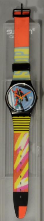 SWATCH TAXI STOP. GB 410.Street Smart, 1989.Guide Swatchwatches p. 131.