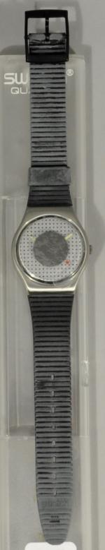 SWATCH HEARTSTONE. GX 100.Heavy Metal, 1988.Guide Swatchwatches p. 125.