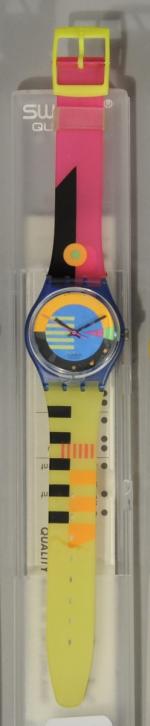 SWATCH FLUMOTION. GN 102.Neospeed, 1988.Guide Swatchwatches p. 114.