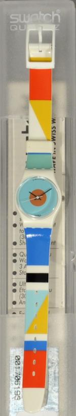 SWATCH NAB LIGHT. LW 118.Signal Corps, 1988.Guide Swatchwatches p. 105.
