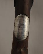 CARABINE à silex transformé à percussion, modèle 1793 de cavalerie,...