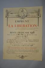 Réunion de 10 AFFICHES 1914-1918 : - Léon Henri RUFFÉ...
