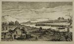 Réunion d'ESTAMPES comprenant :
-VAN ARTOIS Jacques (né en 1613). Paysages....