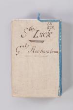 [ROCHAMBEAU, Donatien-Marie-Joseph de Vimeur, vicomte de]. Colonies - Sainte-Lucie, carte...