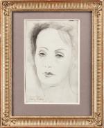 Francis PICABIA (Paris, 1879 - 1953)
Visage de femme, 1934.

Crayon sur...