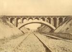 LIGNE DANGERS À NIORT. Pont pardessus à Bressuire. Vers 1860.
Épreuve...