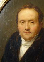 Attribué à Henry François RIESENER (1767-1828).
Portrait présumé d'Albert Rolland.
Toile marqué...
