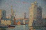 Henri PERSON (1876 - 1926).
Le port de La Rochelle.
Huile sur...