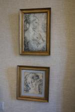 SOUVENIRS DE FLORENCE. Cinq reproductions de dessins de la Renaissance.

JOINT...