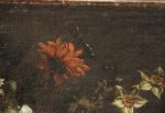 École FLAMANDE vers 1720, entourage de Peter CASTEELS.
Bouquet de fleurs.
Toile.
52...