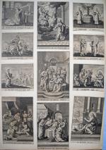 [Imagerie religieuse] Paris, édition du XVIIe et XVIIIe siècle.
Réunion de...