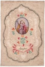 [Imagerie religieuse] Canivet. Saint Joseph et l'Enfant Jésus, Sainte Apolline...