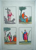 [Imagerie religieuse] Paris, famille CHÉREAU. XVIIIe siècle - 1er quart...