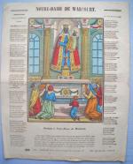 [Imagerie religieuse] Paris, GLÉMAREC Charles-Eugène. XIXe siècle.
28 épreuves, gravure sur...