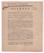 [Révolution française] Rare lot de 21 billets de confiance, patriotiques...