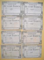 [Révolution française] Assignat de 100 francs, création du 18 nivôse...