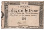 [Révolution française] Assignat de 10 000 francs, création du 18...