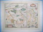 [XVIIe et XVIIIe siècles] Anjou et Touraine. 4 cartes, gravure...