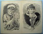 [Caricatures] Manuel LUQUE (1854-1919).
Réunion de 19 planches lithographiées parues dans...
