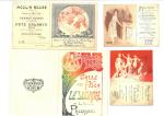 [Théâtres - Cabarets - Spectacles] Programmes, cartons d'invitations, correspondance et...