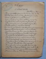 [Poésie - Société Le Vieux Papier] Élie LEON-DUFOUR.
1 cahier d'écolier...