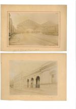 [Touraine] 7 photographies d'époque, fin du XIXe siècle.
3 clichés de...