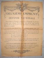 [Guerre 1914-1918]  SOUSCRIPTION à L'EMPRUNT, 1916. 34 affiches et...