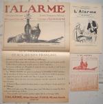 [Guerre 1914-1918]  PROPAGANDE. 10 affiches et 3 documents.
" Journée...