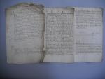 [Ordre du Saint Esprit] 11 pièces, 1595-1620.
2 P.S. signées le...