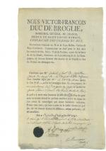 [Révolution - Personnalités] 8 pièces, 1791-1797
P.S. de Guy Jean Baptiste...