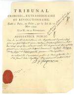 [Révolution - Accusateur public] Antoine-Quentin Fouquier de Tinville, dit FOUQUIER-TINVILLE...