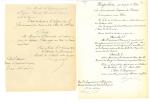 [Guerre 1870/1871 - Documents historiques et philatéliques] Réunion de 44...