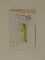 Marguerite DELORME (1876-1946)
Scènes orientales. 
Suite de quatre estampes numérotées et...