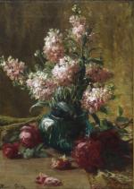 Henri BIVA (1848-1929)
Bouquet de fleurs.
Toile signée en bas à gauche.
Haut....