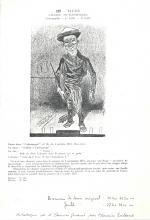 Félicien ROPS (1833-1898)
"Lacteur Tautin".
Mine de plomb sur papier. Porte une...