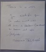 Pierre TAL-COAT (1905-1985)
Nature morte
Huile sur toile, signée en bas à...