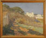 Eugène TRIGOULET (1867-1910)
La Villa Blanche, Algérie ?
Huile sur panneau de...