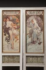 Alphonse MUCHA (Ivancice, 1860 - Prague, 1939)
Les quatre saisons.

Suite de...